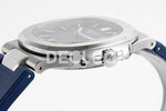 Nautilus 5711/1A Blue Textured Dial on Blue Rubber Strap