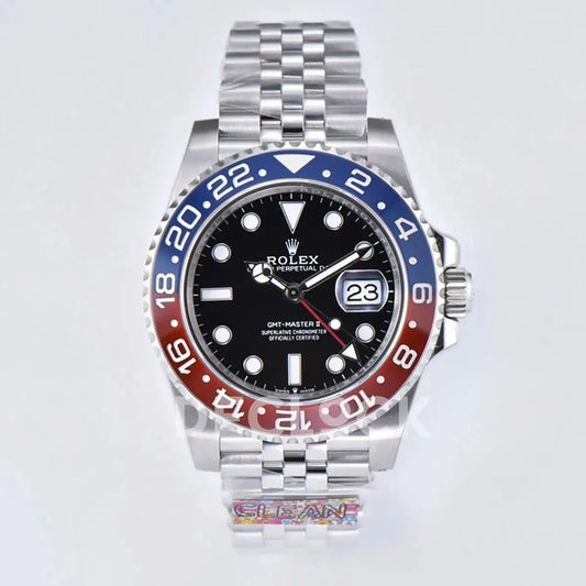 GMT Master II 126710 BLRO ‘Pepsi’ Black Dial in Jubilee Bracelet