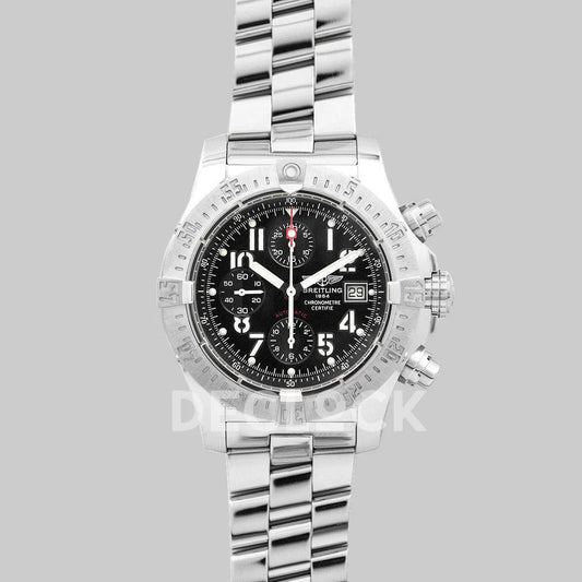 Replica Breitling Avenger Skyland Black Dial in Steel - Replica Watches