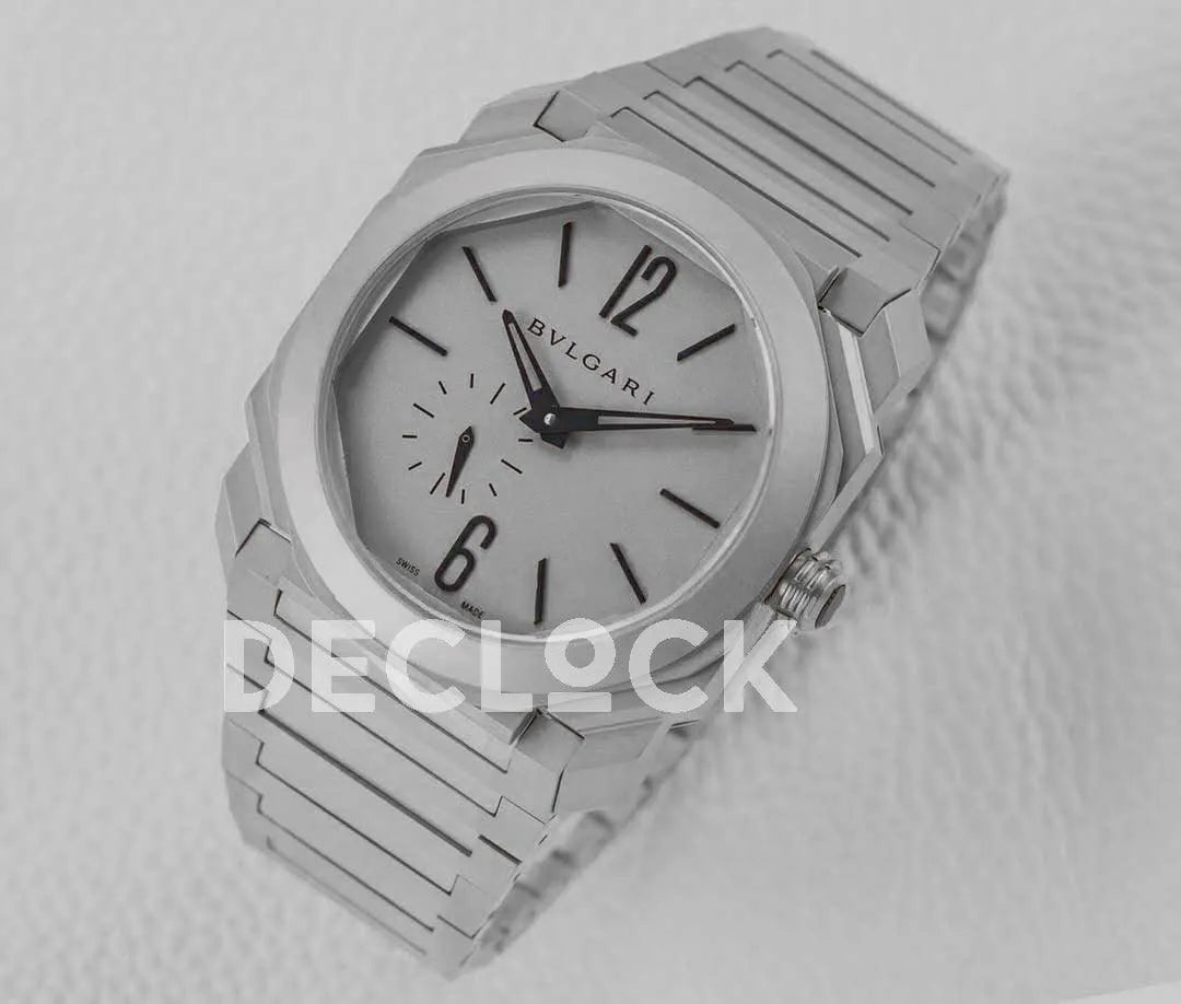 Replica Bvlgari Octo Finissimo Grey Dial - Replica Watches