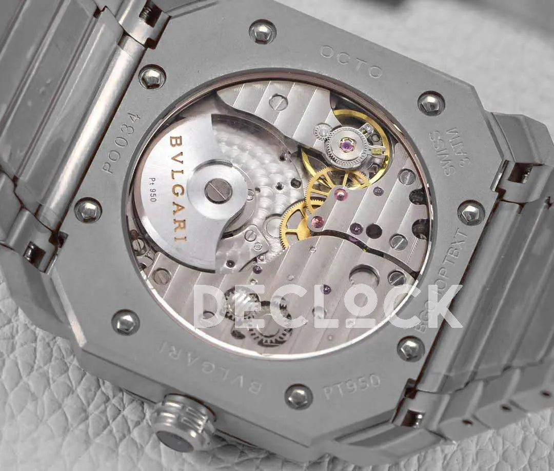 Replica Bvlgari Octo Finissimo Grey Dial - Replica Watches