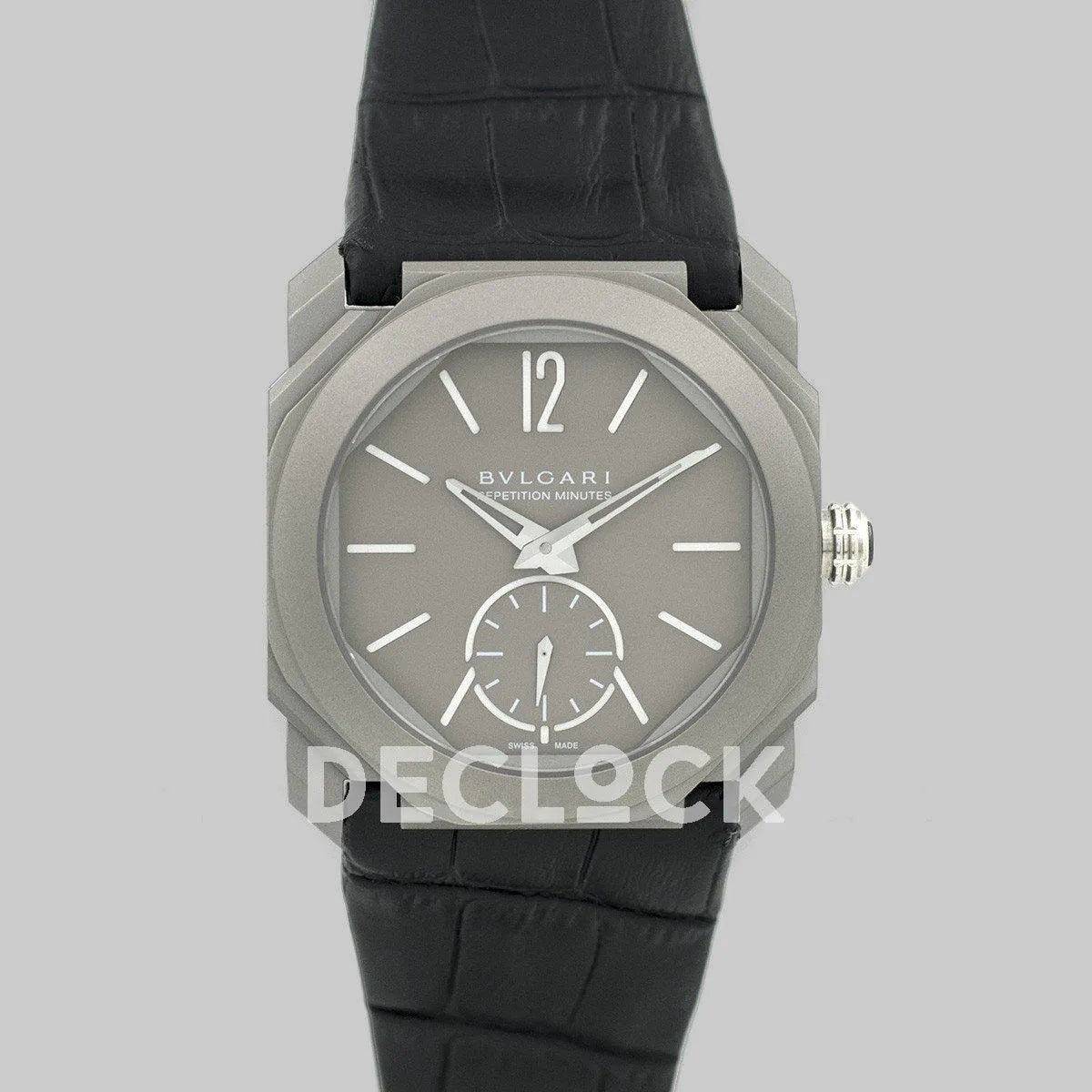 Replica Bvlgari Octo Finissimo Minute Repeater Grey - Replica Watches