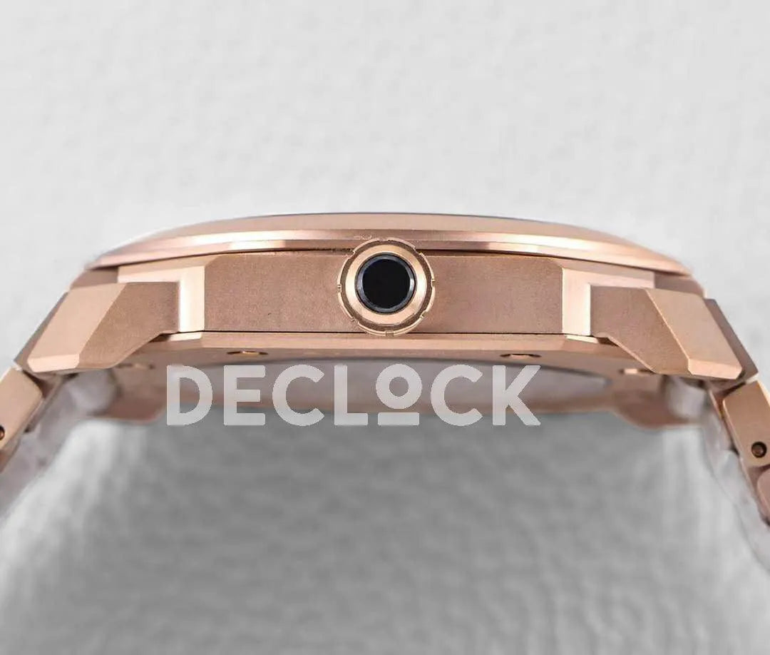 Replica Bvlgari Octo Finissimo Ref: 102912 Rose Gold Dial - Replica Watches