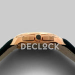 Replica Bvlgari Octo Velocissimo Chronograph Rose Gold in Black Dial - Replica Watches