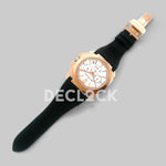 Replica Bvlgari Octo Velocissimo Chronograph Rose Gold in White Dial - Replica Watches