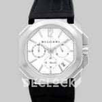 Replica Bvlgari Octo Velocissimo Chronograph Steel in White Dial - Replica Watches