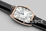 Replica Franck Muller Crazy Hours White Dial with White Markers in Rose Gold - Replica Watches