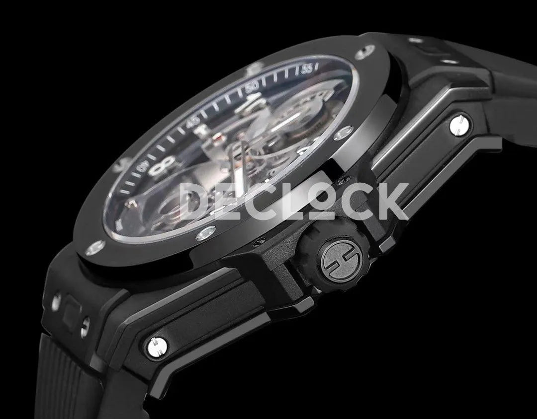 Replica Hublot Big Bang Tourbillon Automatic Black Magic - Replica Watches