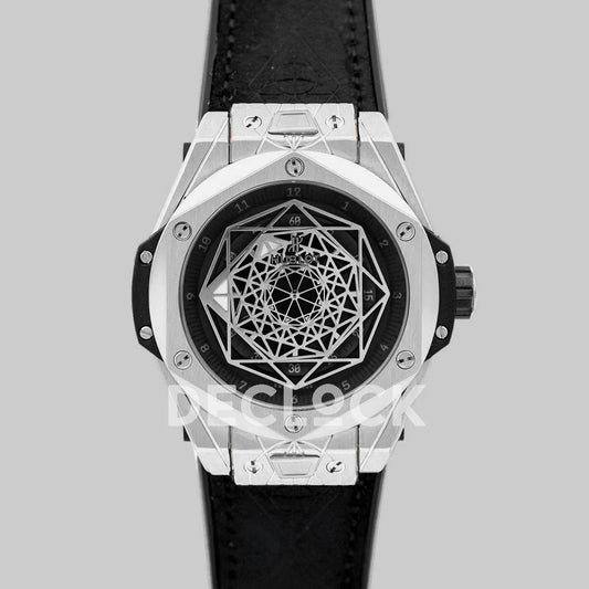 Replica Hublot Big Bang Unico Sang Bleu in Steel - Replica Watches