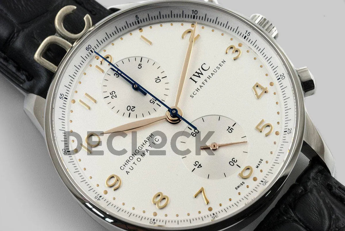 Replica IWC Portuguese Automatic Chronograph IW371445 Steel - Replica Watches