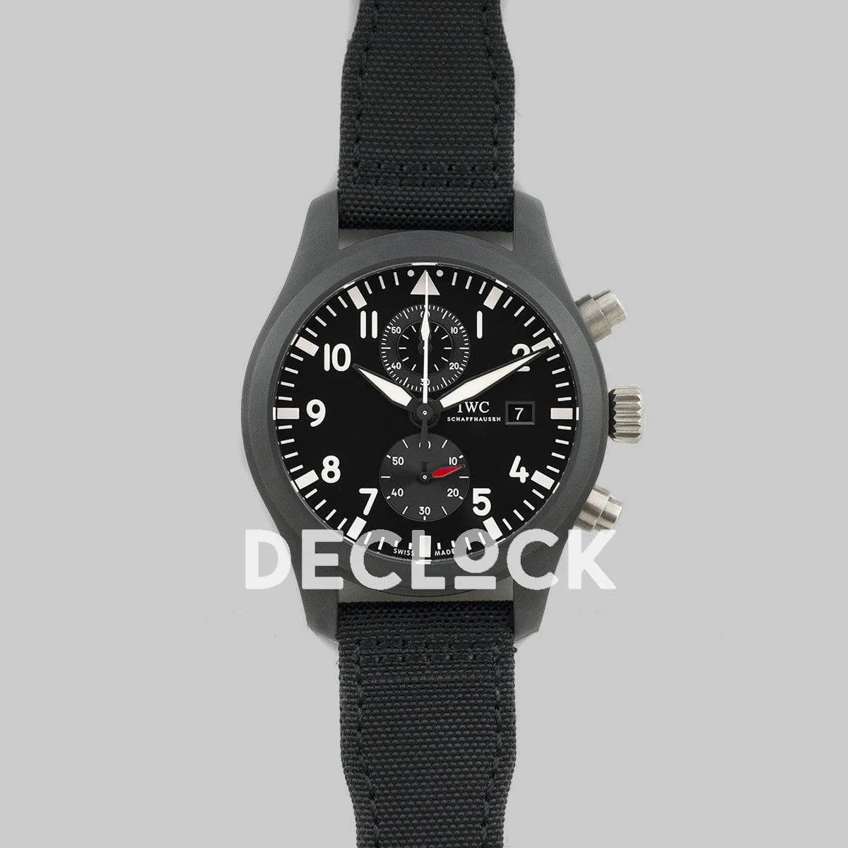 Replica IWC Top Gun Pilot’s Watch Chronograph IW389001 Ceramic - Replica Watches