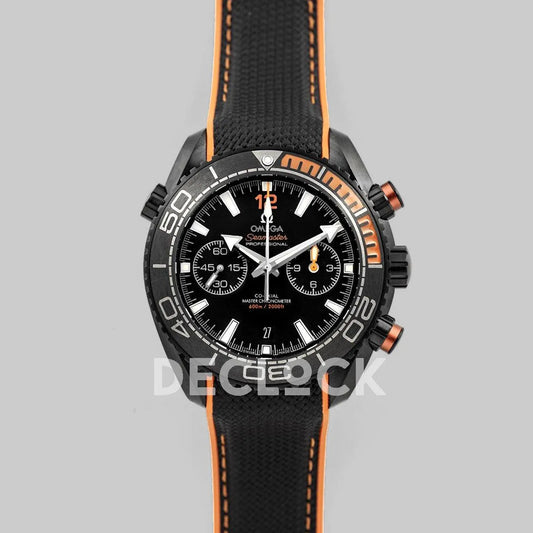 Replica Omega Seamaster Planet Ocean 600m Master Chronometer ‘Deep Black’ - Replica Watches