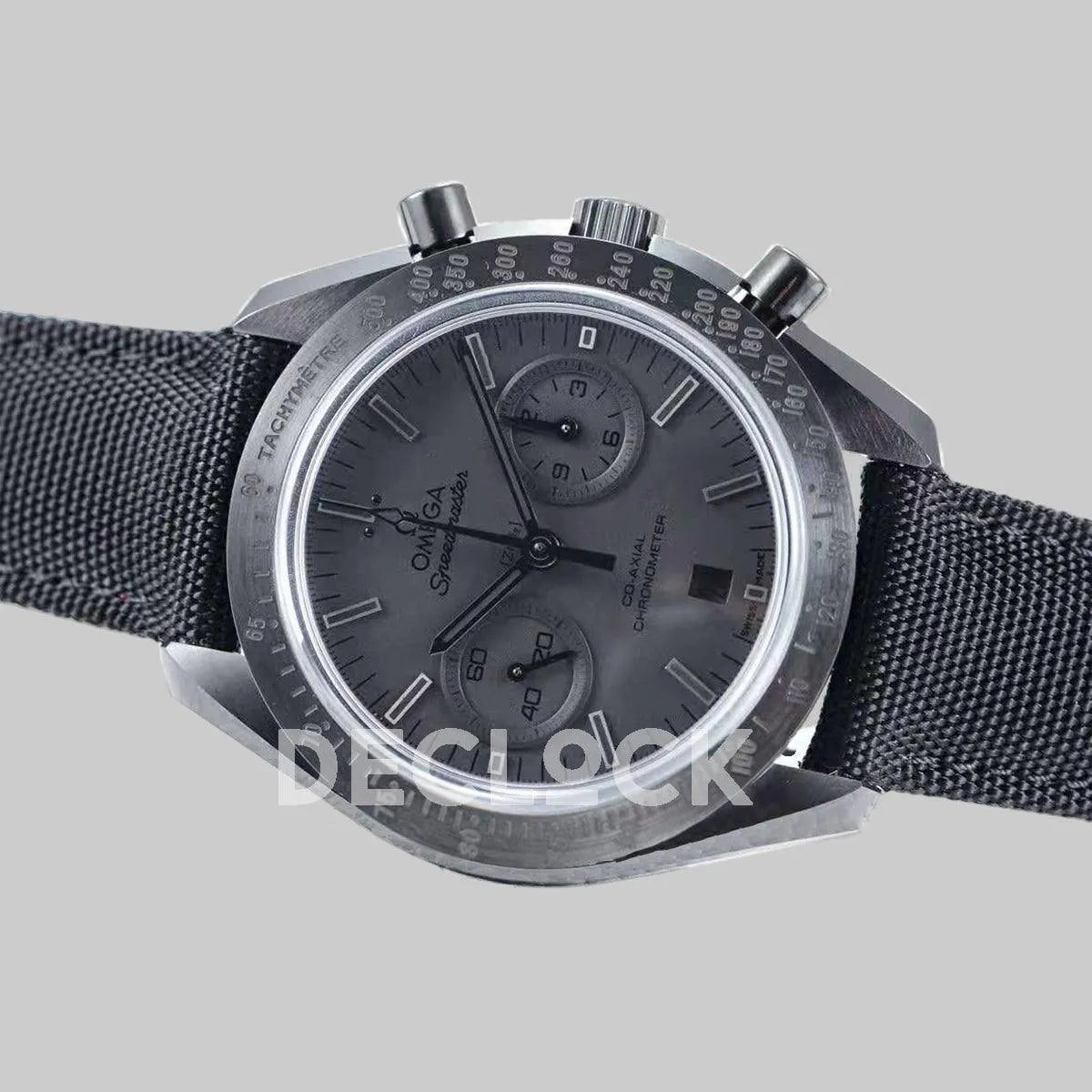 Replica Omega Speedmaster Dark Side of the Moon Co-Axial Chronometer Chronograph - Replica Watches