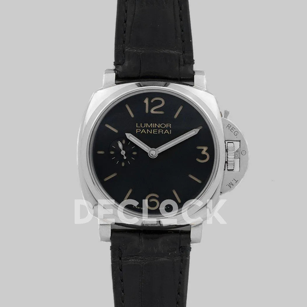 Replica Panerai PAM676 Luminor Due 3 Days Acciaio - Replica Watches