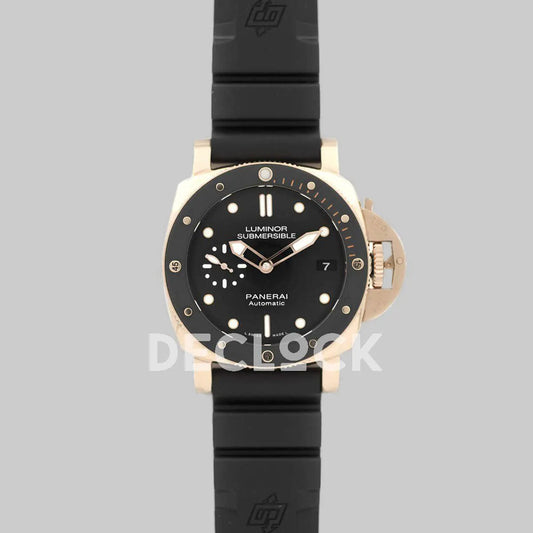 Replica Panerai PAM684 Luminor Submersible 1950 3 Days Automatic Oro Rosso - Replica Watches