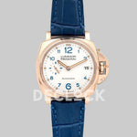 Replica Panerai PAM756 Luminor Due 3 Days Automatic Oro Rosso ‘Fu’ White Dial - Replica Watches