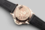 Replica Panerai PAM908 Luminor Due 3 Days Automatic Oro Rosso ‘Fu’ Black Dial - Replica Watches