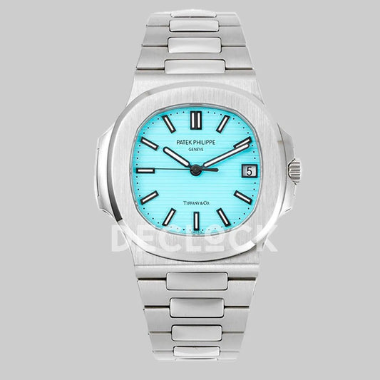 Replica Pattek Philippe Nautilus 5711 Tiffany Blue Dial on Steel - Replica Watches