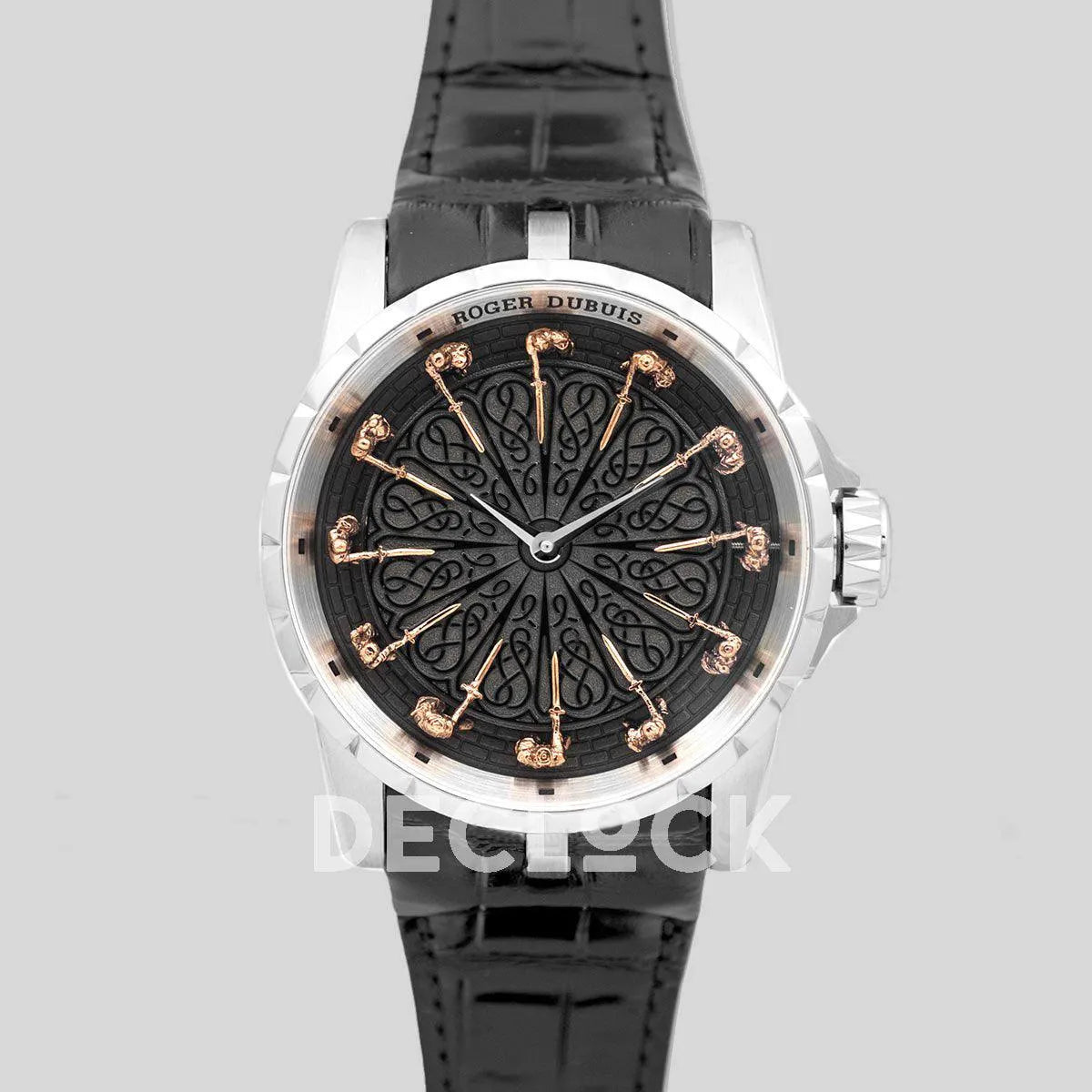 Replica Roger Dubuis Excalibur Knights of the Round Table Black Dial - Replica Watches