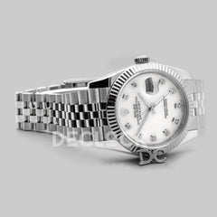 Replica Rolex Datejust 36 116234 White MOP Dial with Diamond Markers - Replica Watches