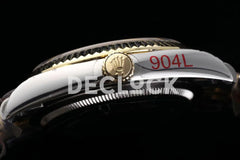 Replica Rolex Datejust 36 126233 Chamagne Dial in Yellow Gold with Roman Markers - Replica Watches