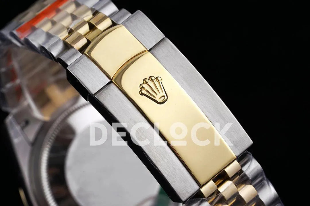 Replica Rolex Datejust 36 126233 Chamagne Dial in Yellow Gold with Roman Markers - Replica Watches