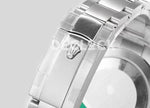 Replica Rolex Datejust 41 Silver Dial Rainbow Bezel - Replica Watches