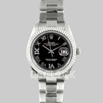 Replica Rolex Datejust II 36 116300 Black Dial Roman/Diamond Markers - Replica Watches