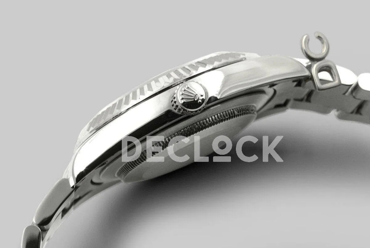 Replica Rolex Datejust II 36 116300 Silver Dial Diamond Markers - Replica Watches