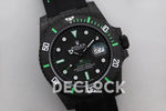 Replica Rolex DIW Submariner Carbon Green - Replica Watches