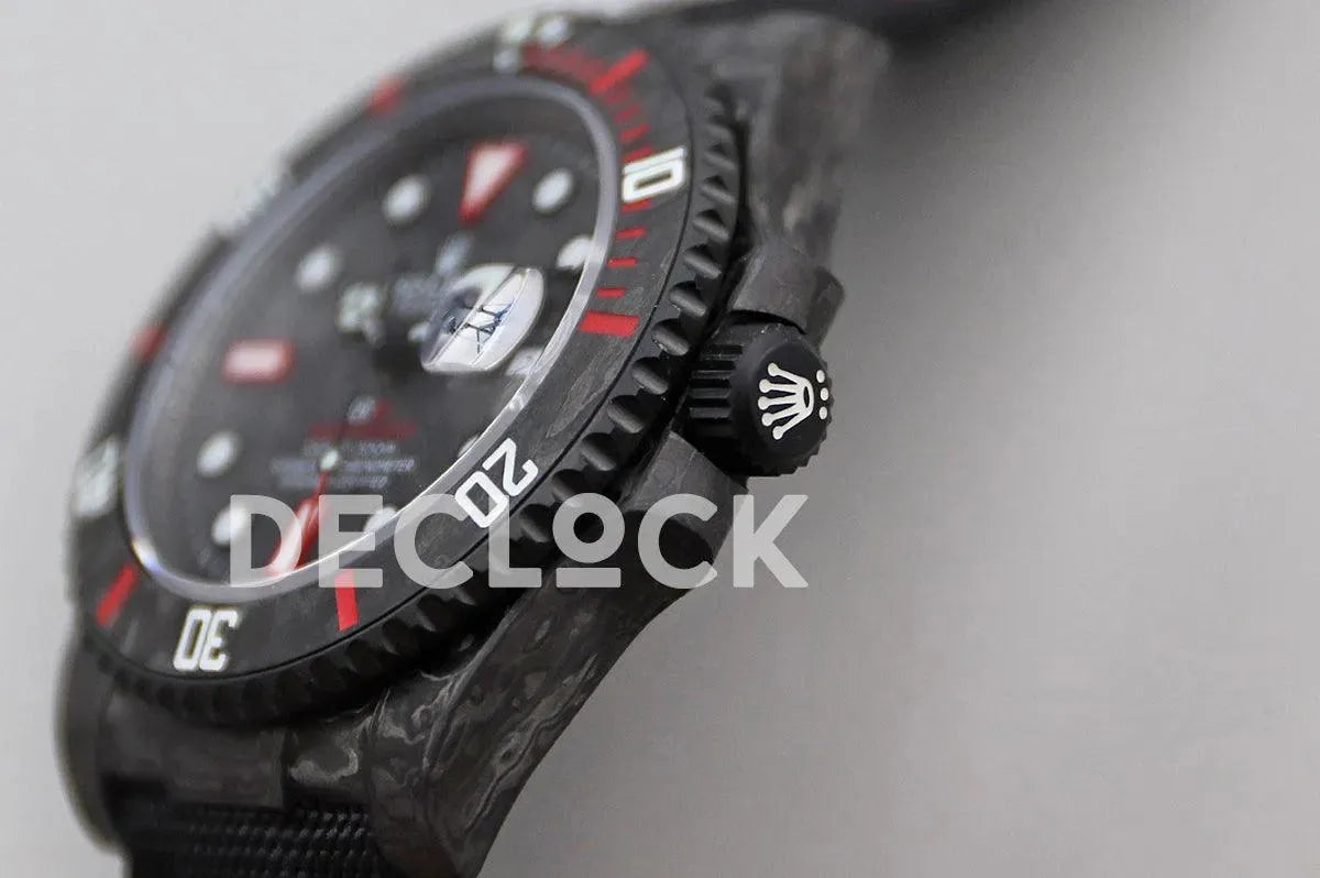 Replica Rolex DIW Submariner Carbon Red - Replica Watches