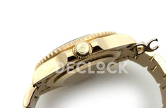 Replica Rolex GMT Master II 116718LN in Yellow Gold - Replica Watches