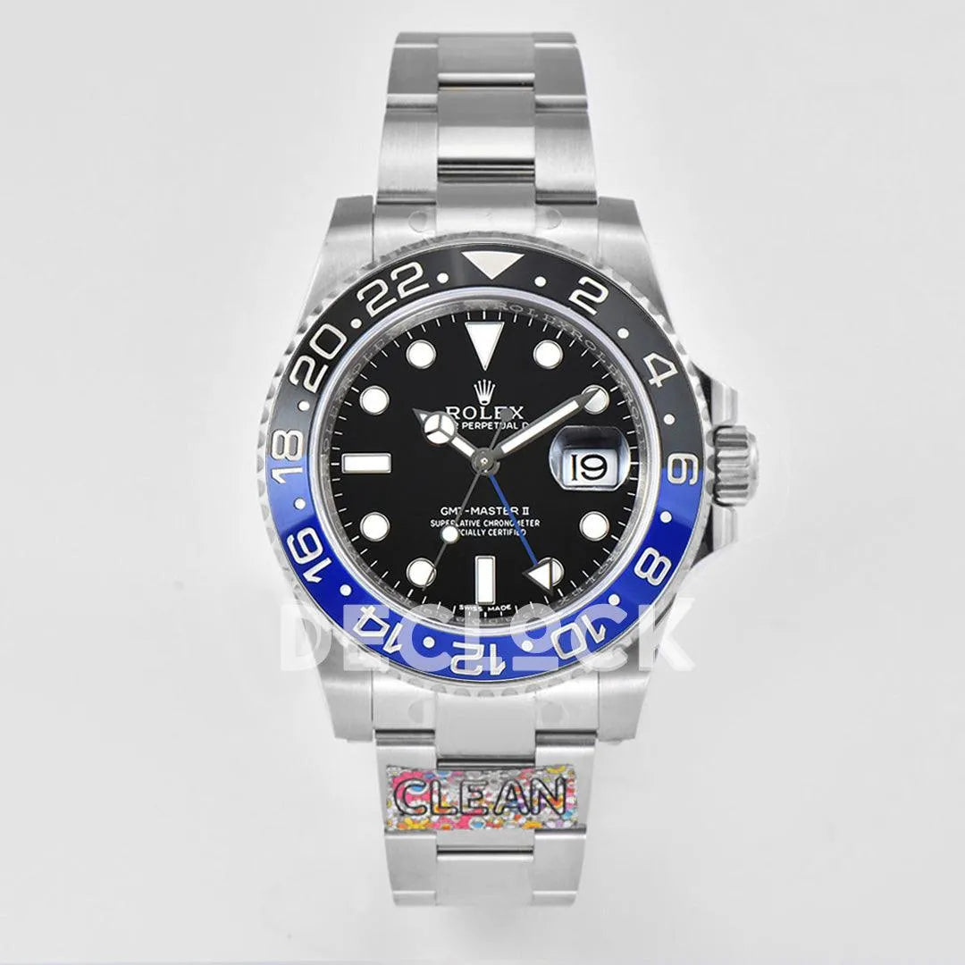 Replica Rolex GMT Master II 126710 BLNR on Oyster Bracelet - Replica Watches