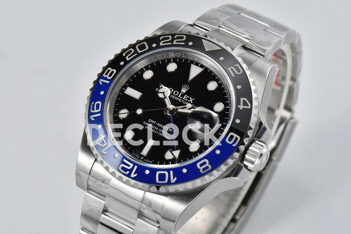 Replica Rolex GMT Master II 126710 BLNR on Oyster Bracelet - Replica Watches