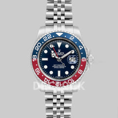 Replica Rolex GMT Master II 126710 BLRO "Pepsi" Blue Dial in Jubilee - Replica Watches