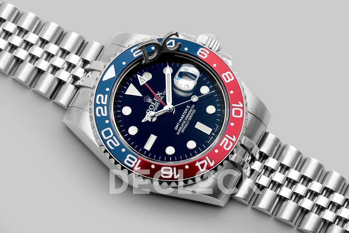 Replica Rolex GMT Master II 126710 BLRO "Pepsi" Blue Dial in Jubilee - Replica Watches