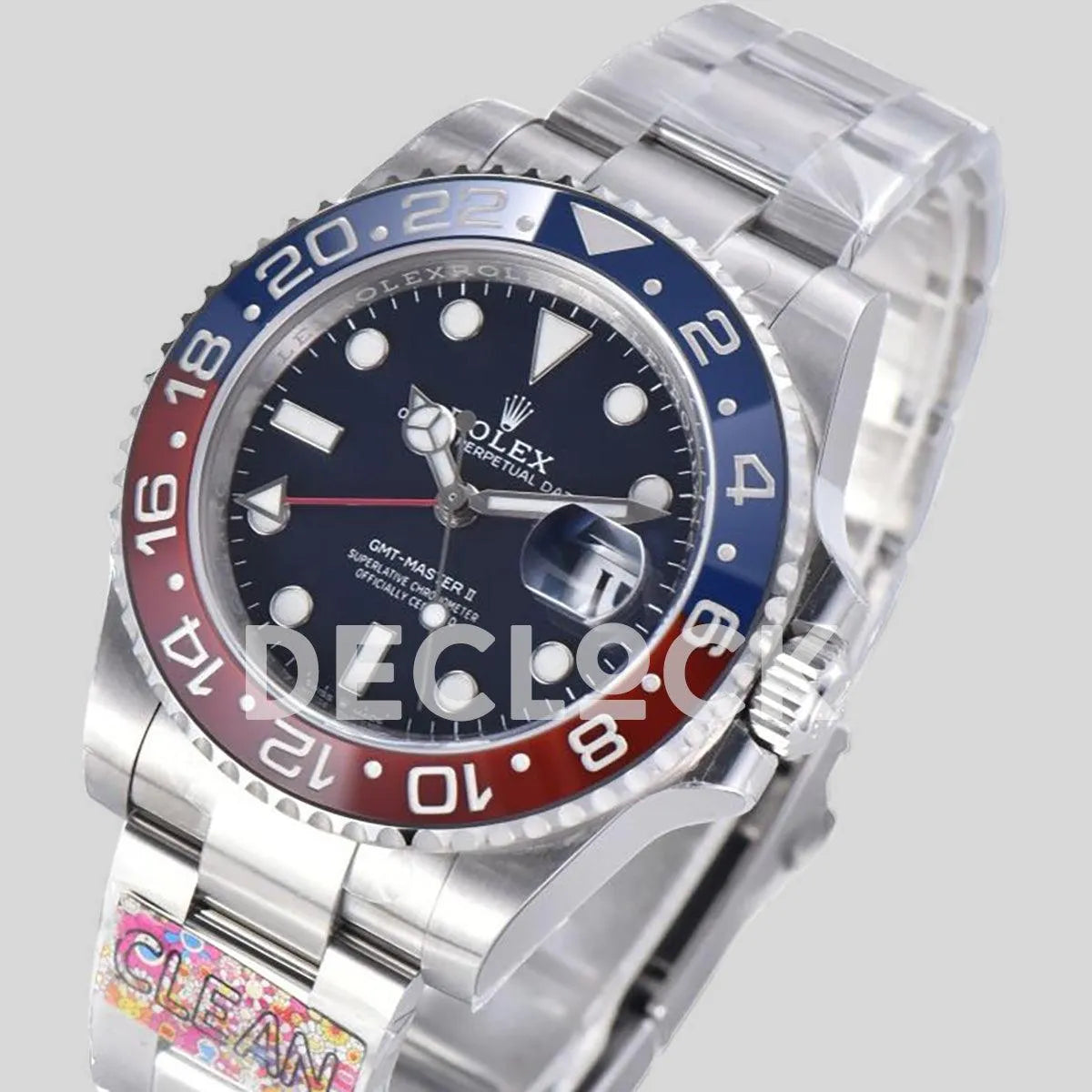 Replica Rolex GMT Master II 126710 BLRO ‘Pepsi’ Blue Dial - Replica Watches