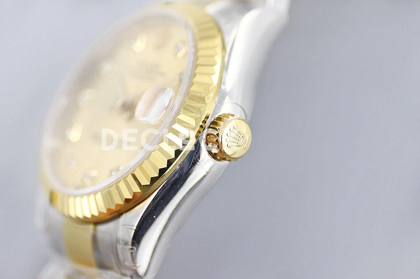 Replica Rolex Ladies Datejust 31 278273 God Dial in Yellow Gold with Diamond Markers - Replica Watches