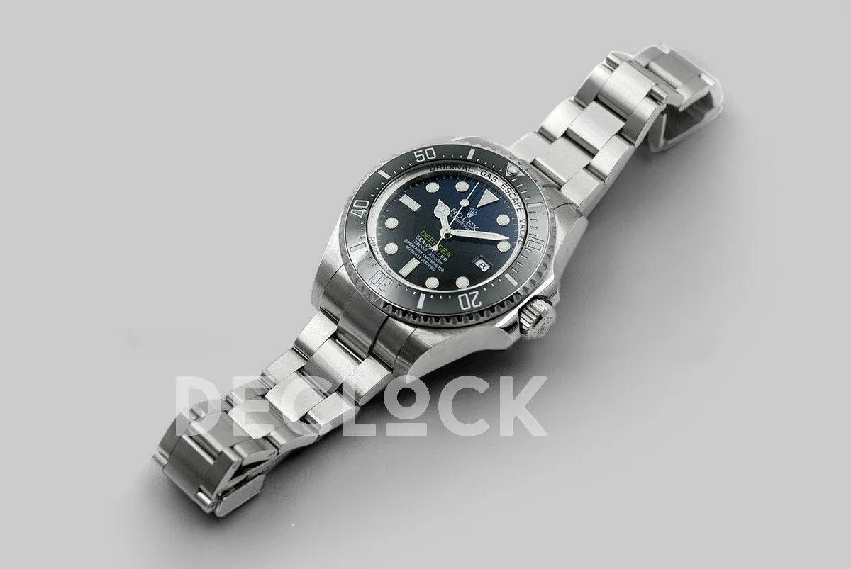 Replica Rolex Sea-Dweller Deepsea D-Blue 116660 Black Ceramic - Replica Watches