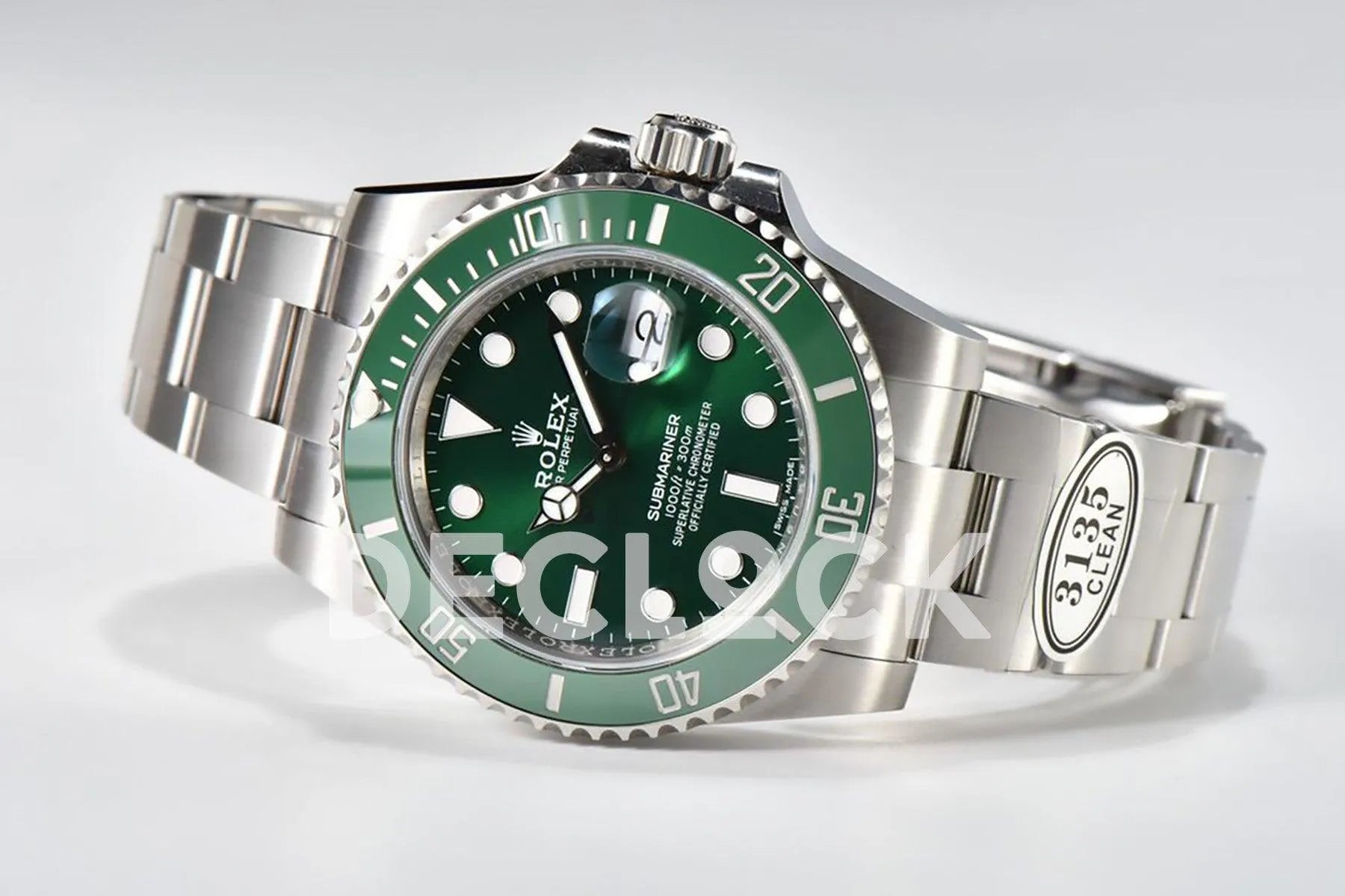 Replica Rolex Submariner 116610LN Green Ceramic - Replica Watches