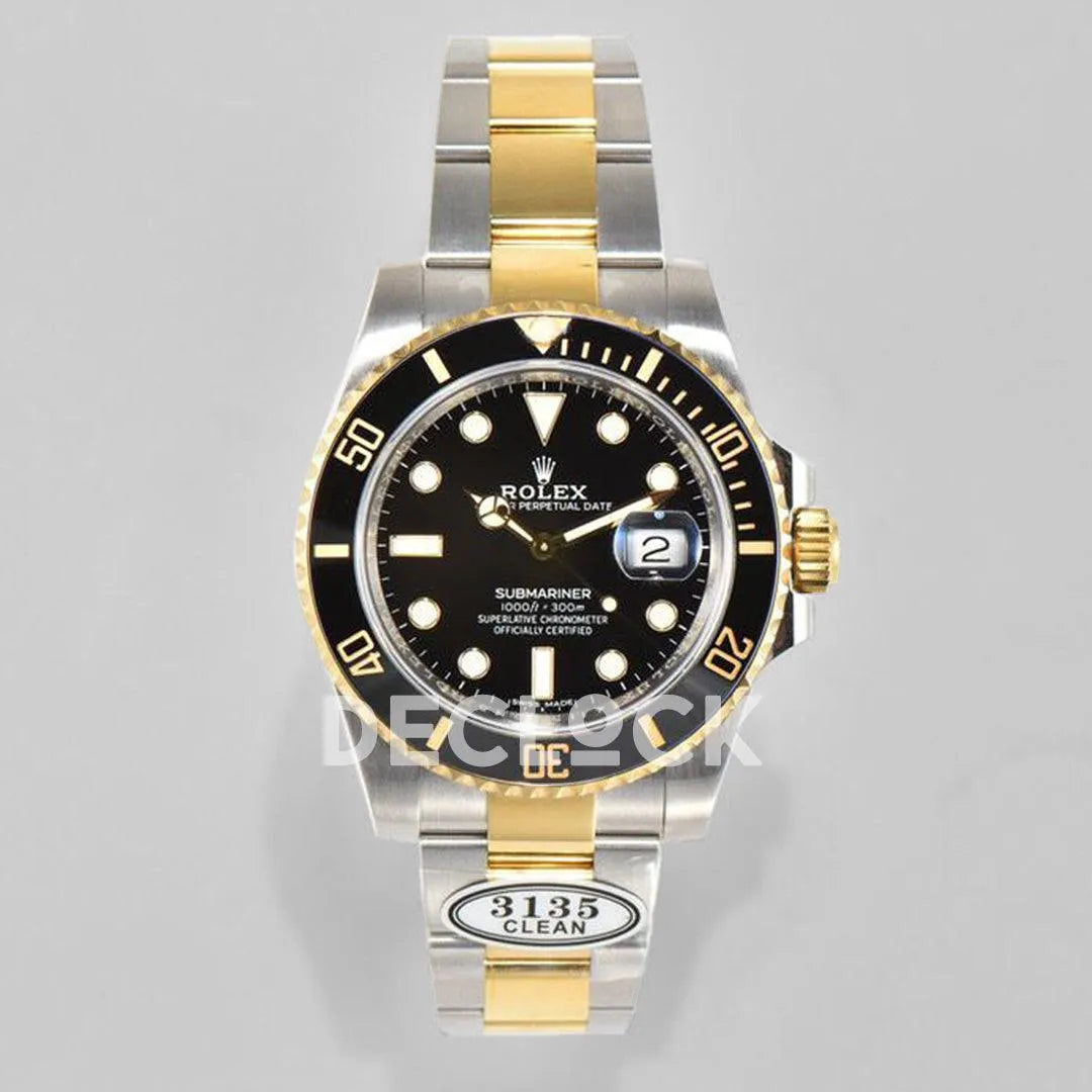 Replica Rolex Submariner 116613LN Black Ceramic - Replica Watches