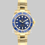 Replica Rolex Submariner 126613LB Blue Ceramic in Yellow Gold - Replica Watches