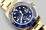 Replica Rolex Submariner 126613LB Blue Ceramic in Yellow Gold - Replica Watches