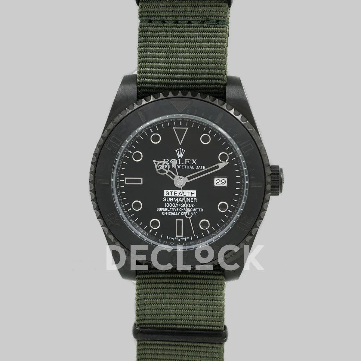 Replica Rolex Submariner Project X Stealth Edition - Replica Watches