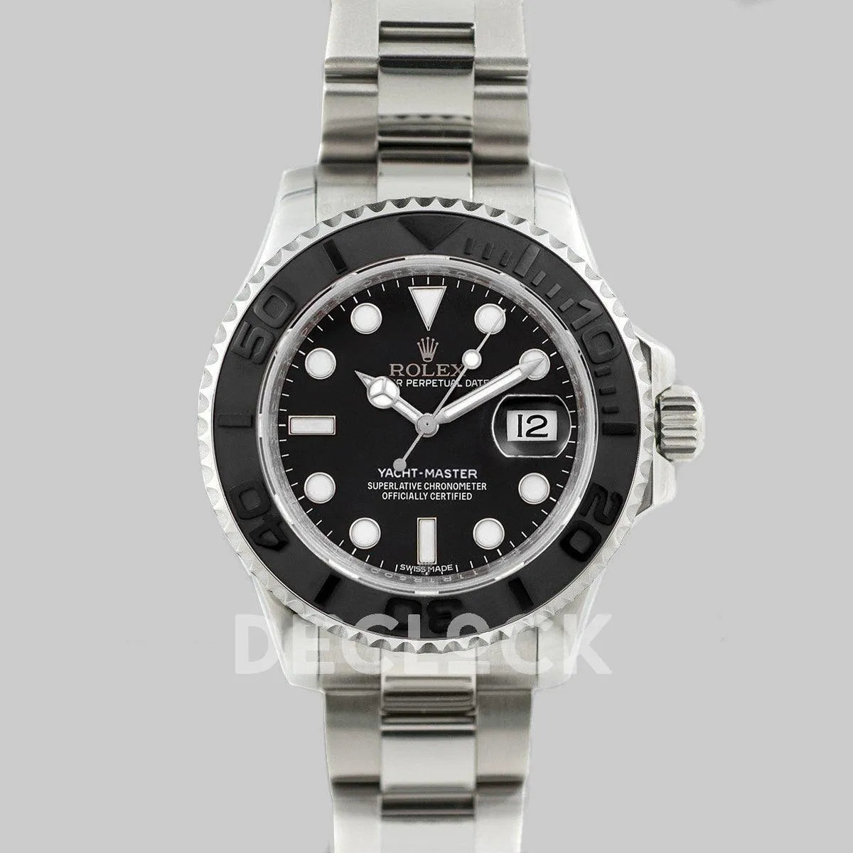 Replica Rolex Yacht Master 116622 Black Dial - Replica Watches