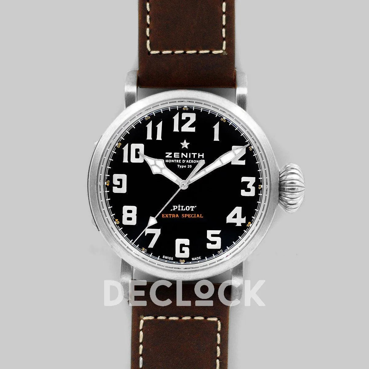 Replica Zenith Pilot Type 20 Extra Special in Steel - Replica Watches